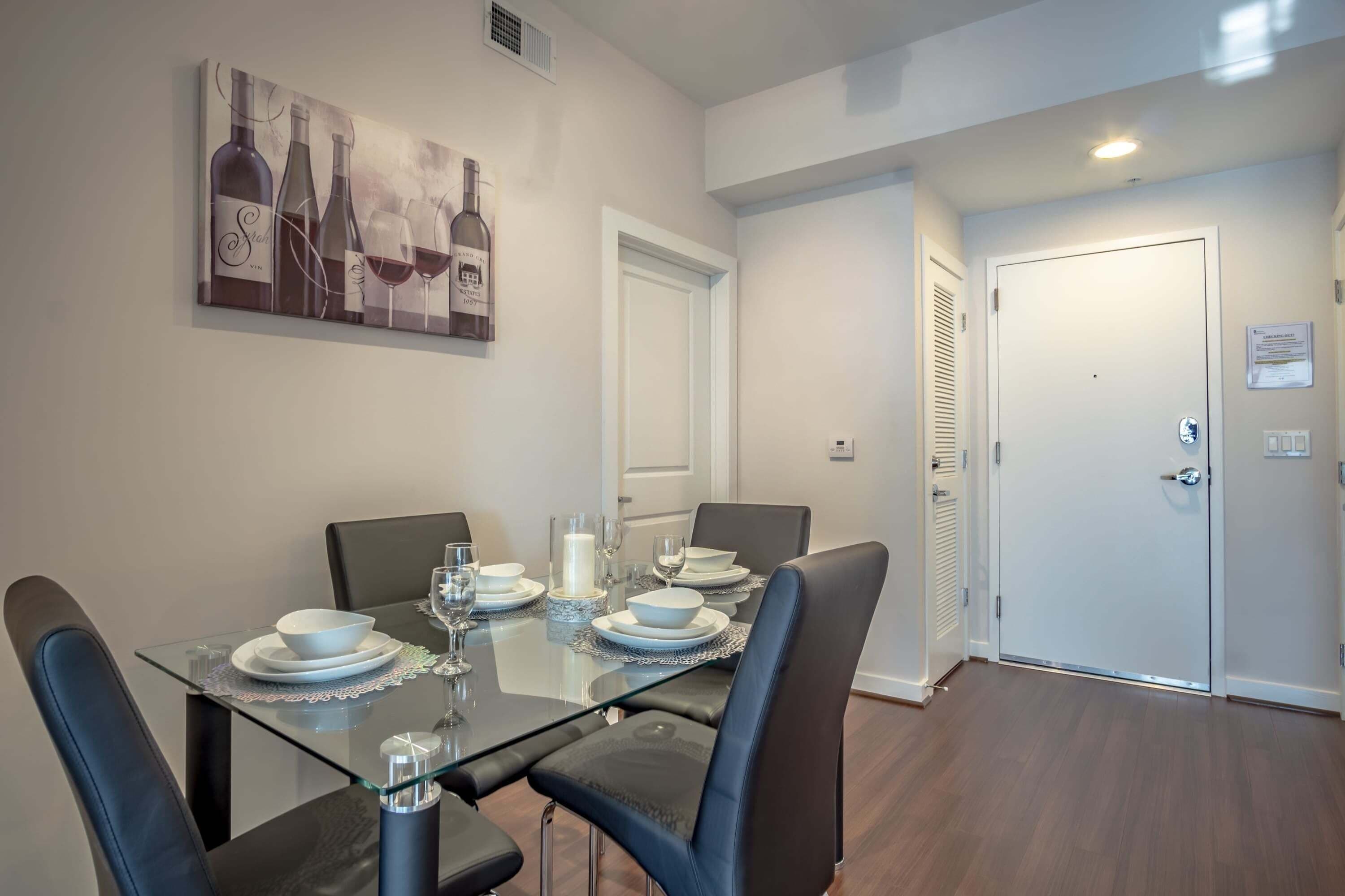 Apartemen, 2 kamar tidur | Tempat makan