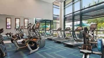 Apartemen, 2 kamar tidur | Fasilitas kebugaran