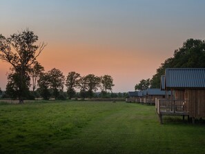 Exterior - Lodge by Dutch Meadows With Scenic Veranda (Ruinerwold)