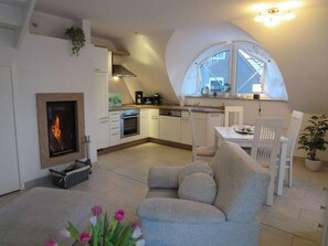 Living area - Apartment Evening sun (Zingst)