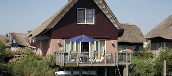 Villa With Terrace on the Water in Friesland