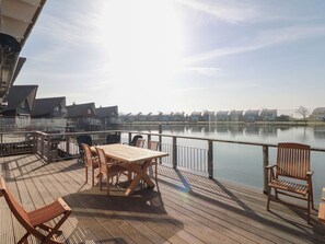 Villa | View from property - Villa With Terrace on the Water in Friesland (Makkum)
