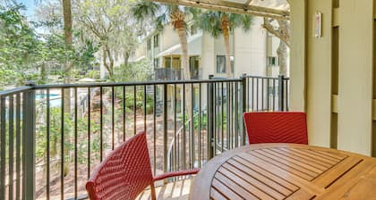 Walk to Beach: Bright Hilton Head Island Villa!