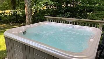 Idromassaggio all'aperto