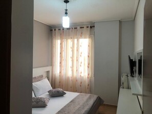 Leilighet | 1 soverom, strykejern/-brett, wi-fi (inkludert) og sengetøy