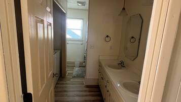 Towels, soap, toilet paper