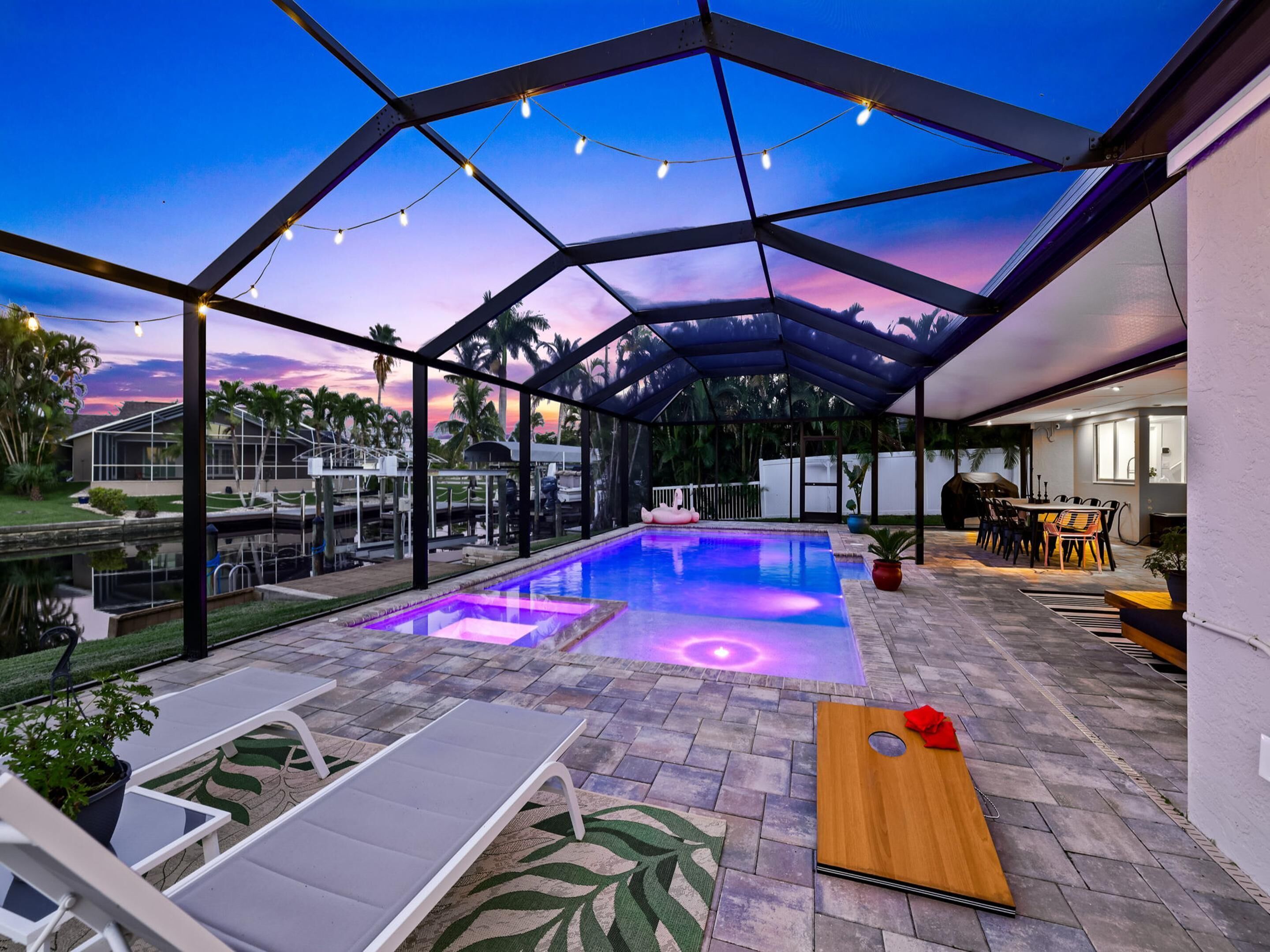 Skylark Oasis | Heated Pool, Hot Tub, Boat Dock + Direct Gulf Access!