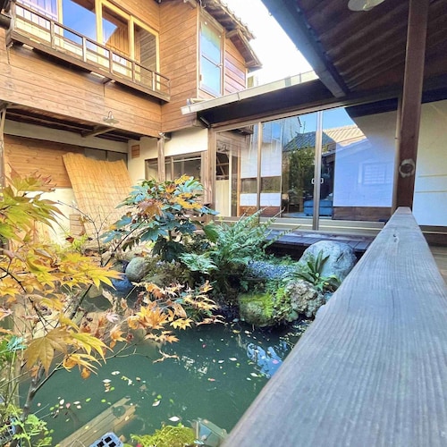 This inn is a renovated old house.