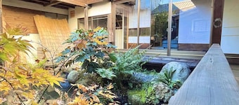 This inn is a renovated old house.