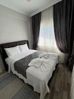 2 habitaciones y sábanas de algodón egipcio 