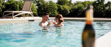 Seasonal outdoor pool