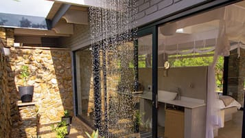 Romantisches Bungalow, Gartenblick | Badezimmer