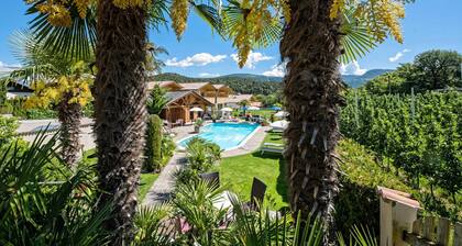 Chalet '1 65mÂČ' avec vue sur la montagne, piscine commune et Wi-Fi