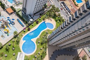 A heated pool - Gemelos 26 Resort Apartment 26-K Levante Beach  (Benidorm)