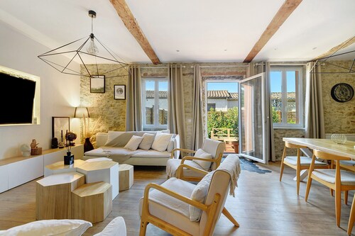 Maison de vacances 'Villa Avec Piscine Soupex' avec piscine privée, terrasse privée et Wi-Fi