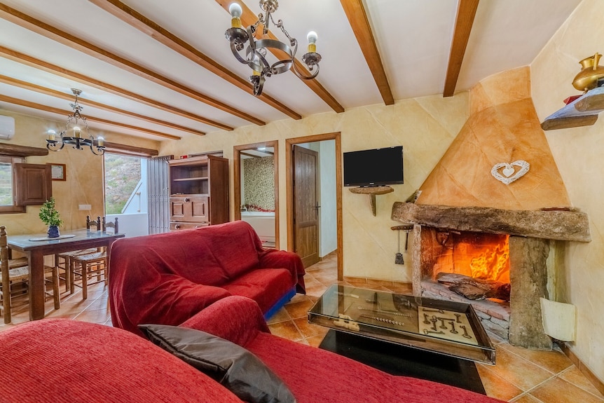 Maison De Vacances 'Casa Rural Padre Ramon' Avec Vue Sur La Montagne, Piscine Partagée Et Wi-fi - Bacares