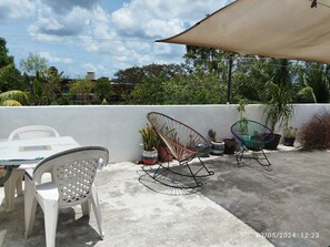 Outdoor dining - Tus Vacaciones es lo Primero Para Nosotros (Cozumel)