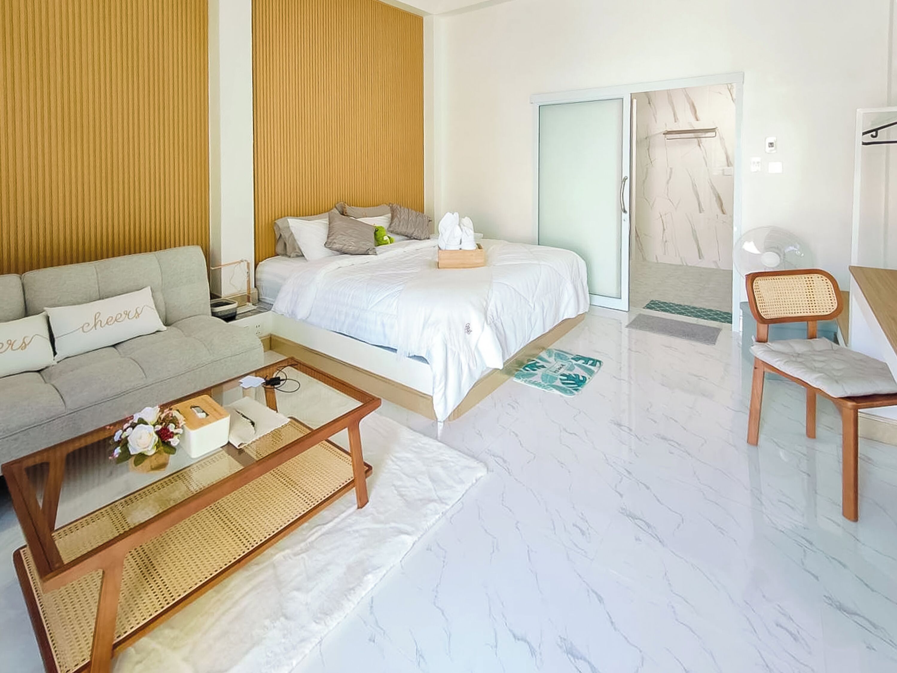 普通套房, 泳池景觀 | 埃及棉床單、高級寢具、羽絨被、Select Comfort 床墊