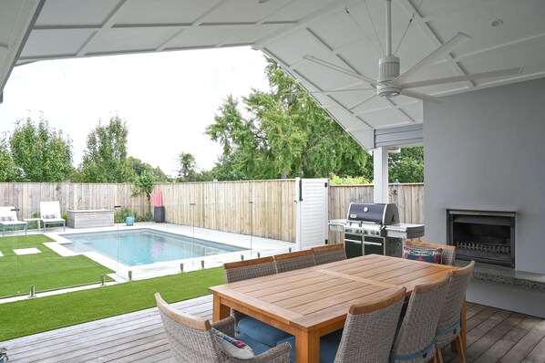 Udendørs spisemuligheder