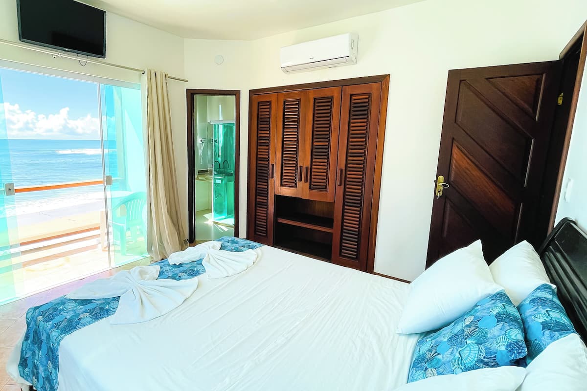 Chambre Triple, vue mer
