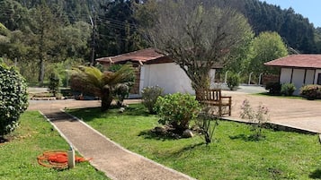 Chalé família | Vista do quarto