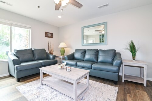 Bright 2BR Retreat w/ Pool – 1.5 Blocks to Oceanfront & Boardwalk