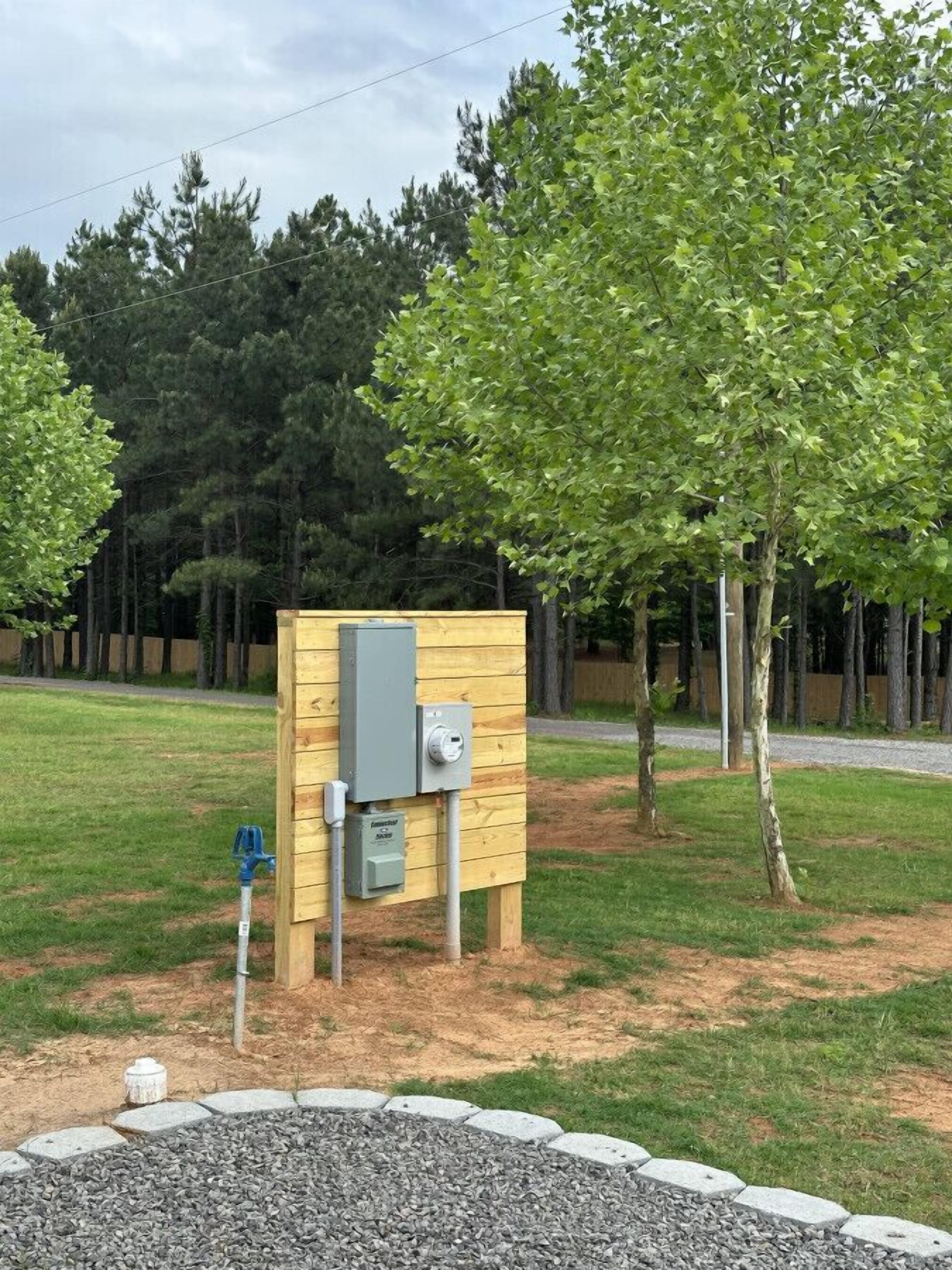 Overnattingsstedets uteområder