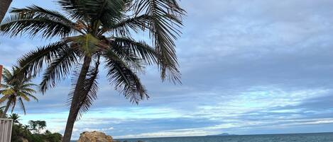 Sun loungers, beach towels