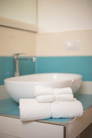 Shower, hair dryer, bidet, towels - App.to Nespolo (Toscana)