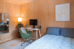 2 habitaciones, escritorio, wifi gratis y ropa de cama