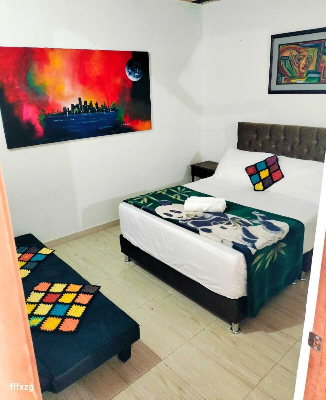 2 bedrooms, iron/ironing board, free WiFi, bed sheets