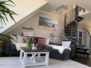 Living area - Beach Apartment Nordstern (Scharbeutz)