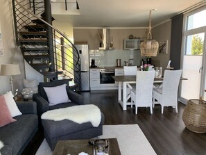 Oven, electric kettle - Beach Apartment Nordstern (Scharbeutz)