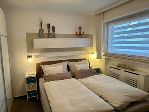 Apartamento | 1 quarto, individualmente mobiliados