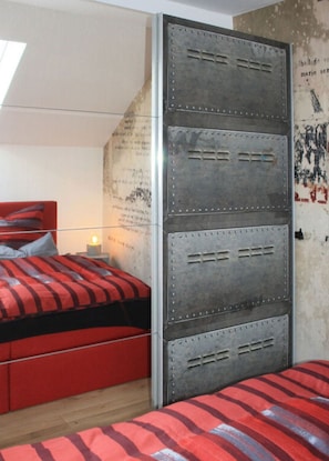 Apartment | 1 Schlafzimmer, individuell eingerichtet, Bügeleisen/Bügelbrett