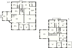 Floor plan - 4 Star Holiday Home in Olofstrom (Olofström)