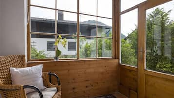 Blick von der Unterkunft