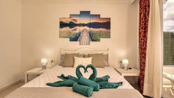 Apartamento | 2 quartos, individualmente mobiliados, roupa de cama