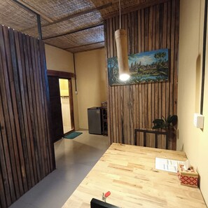 Deluxe Double Room, 1 Bedroom, Kitchenette, Garden Area | Desk, laptop workspace, free WiFi, bed sheets - Madam Sokha Homesteading (Siem Reap)