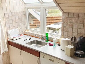 Private kitchen - 6 Person Holiday Home in Hvide Sande (Hvide Sande)