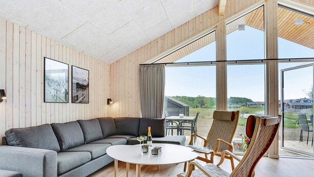 Living area - 5 Star Holiday Home in Augustenborg (Augustenborg)