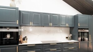 House | Private kitchen - 9 Person Holiday Home in Hojby (Hojby)