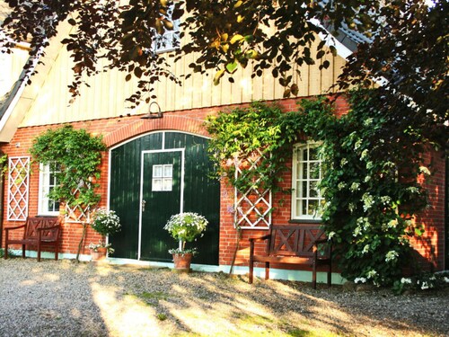 View of the Schlei in the \"landhaus Schlei\"