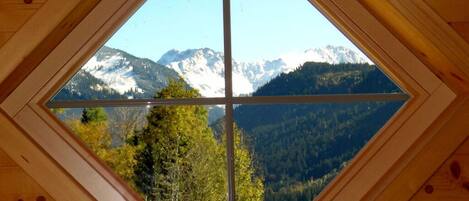 Vue depuis l’hébergement