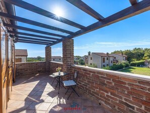 Blick von der Unterkunft