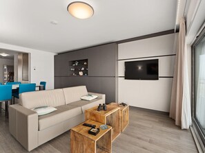 Living area - Apartment With Views and Terrace (Blankenberge)