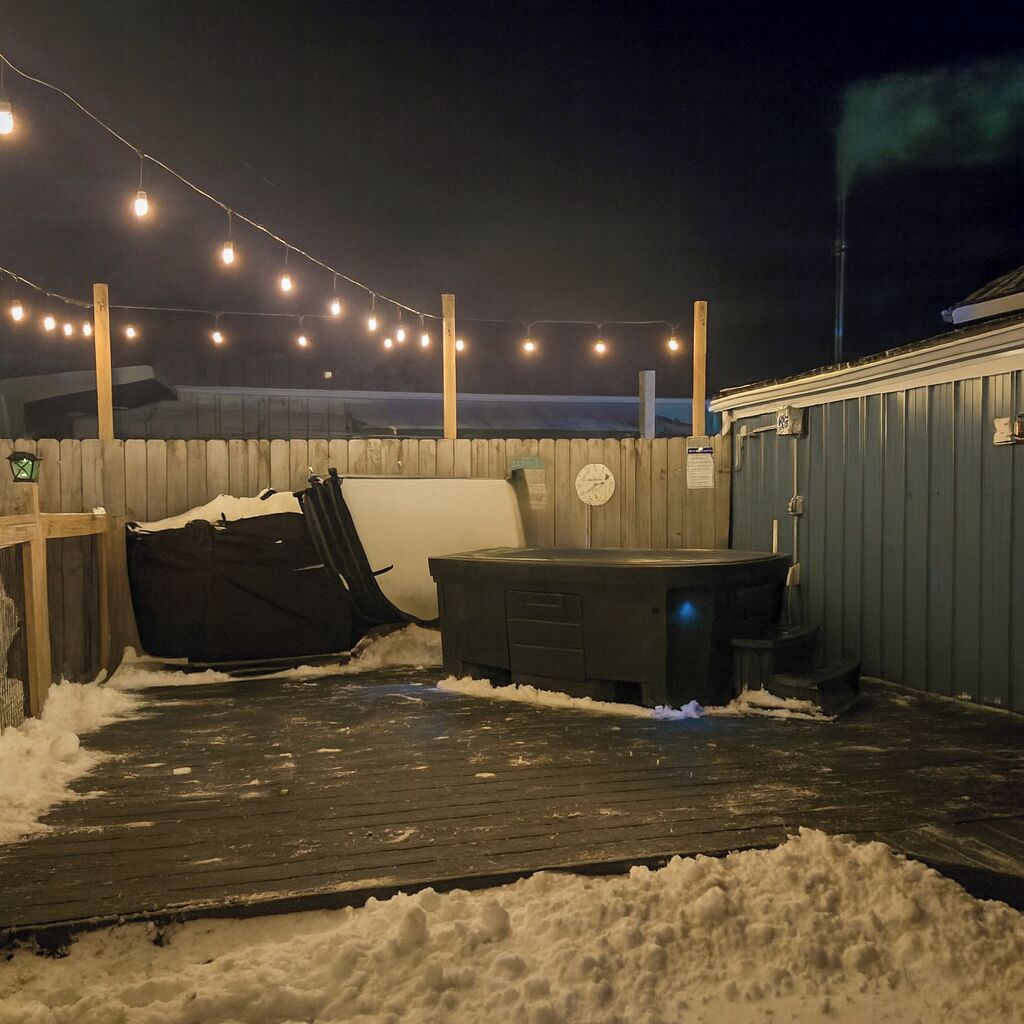 Bain à remous extérieur