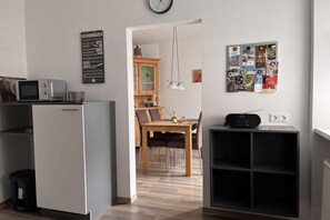 아파트 | 전용 주방 | 오븐, 전기 주전자, 토스터