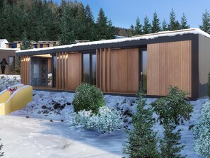 Exterior - Holiday Home With Slide in a Holiday Park (Winterberg)