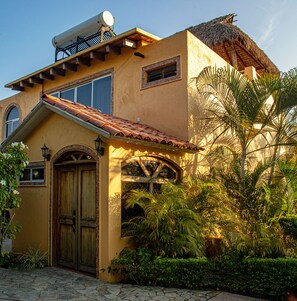 Façade de l’hébergement